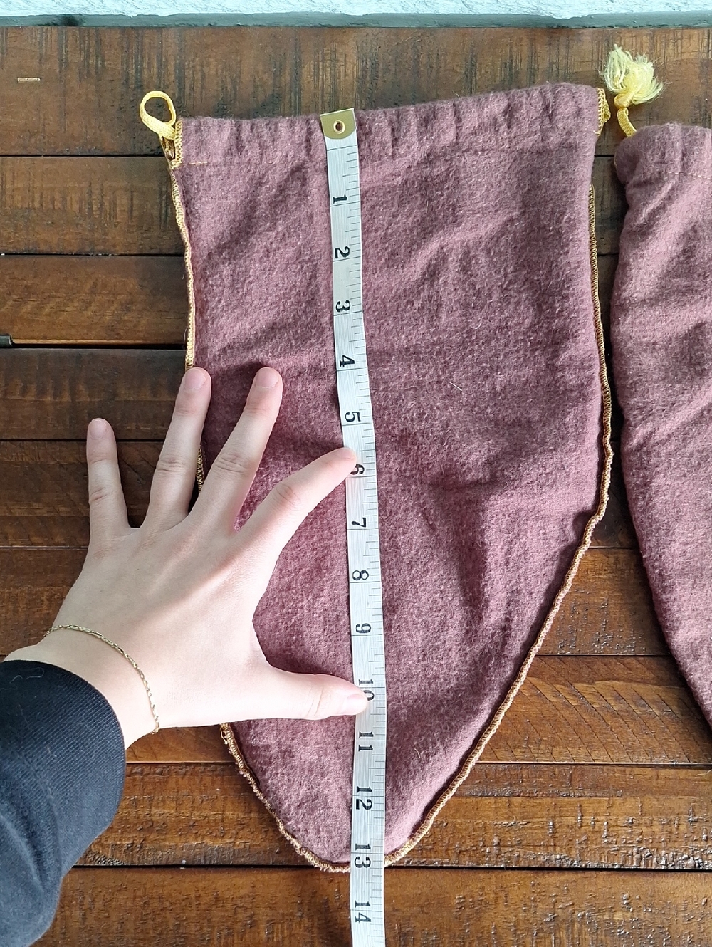 Stetson Red And Yellow Dust Bag Cover - Picture 7 of 8